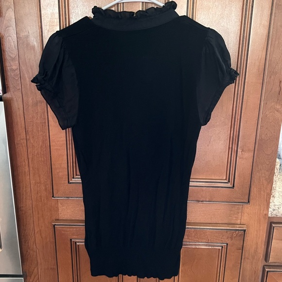 Maurices Black Blouse Size Large - Picture 2 of 2